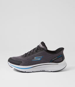 Go Run Consistent 2 Charcoal Black Mesh Sneakers Go Run Consistent 2 Charcoal Black Mesh Sneakers