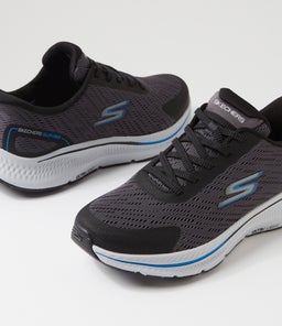 GO RUN CONSISTENT 2 SK CHARCOAL BLACK MESH