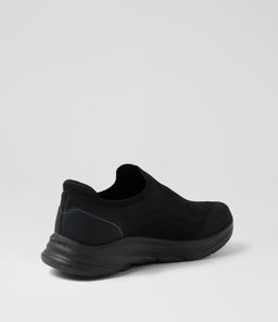 GO WK 8 SLIP ON SK BLACK BLACK KNIT