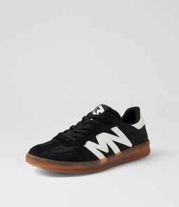 M NASON NEWWAVE SK BLACK SUEDE NYLON