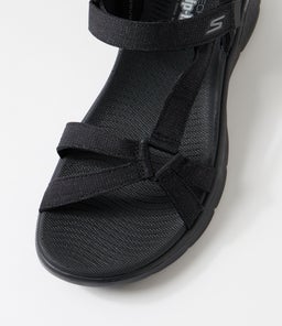 GO WALK FLEX SANDAL SK BLACK MESH