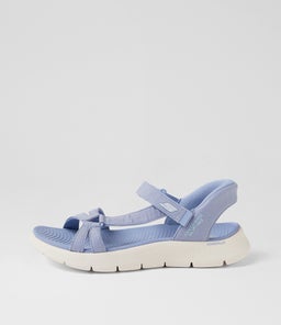 Go Walk Flex Periwinkle Mesh Sandals Go Walk Flex Periwinkle Mesh Sandals