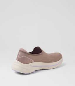 GO WALK 8 SK TAUPE LAVENDER MESH
