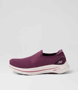 GO WALK 8 SK BURGUNDY MESH