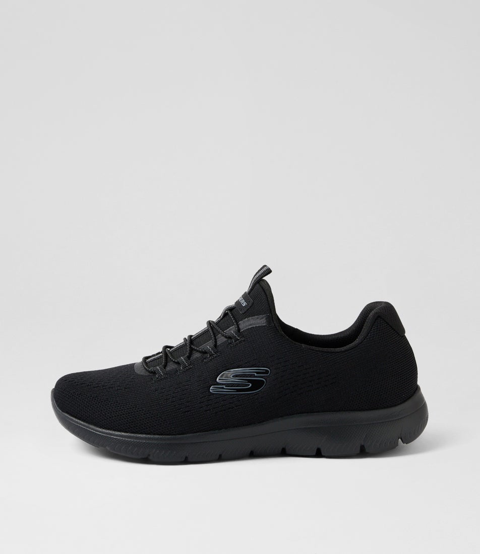 Summits Black Mesh Sneakers Summits Black Mesh Sneakers