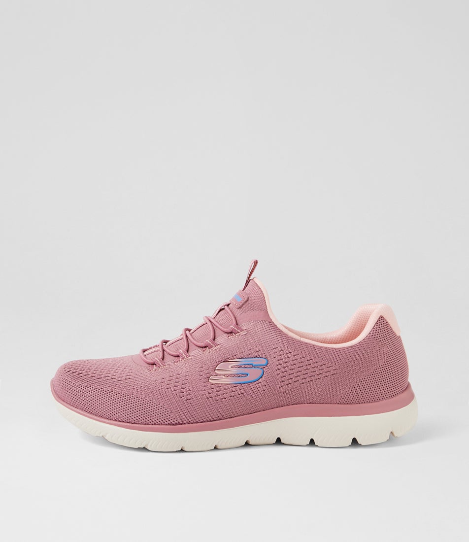 Summits Mauve Mesh Sneakers Summits Mauve Mesh Sneakers