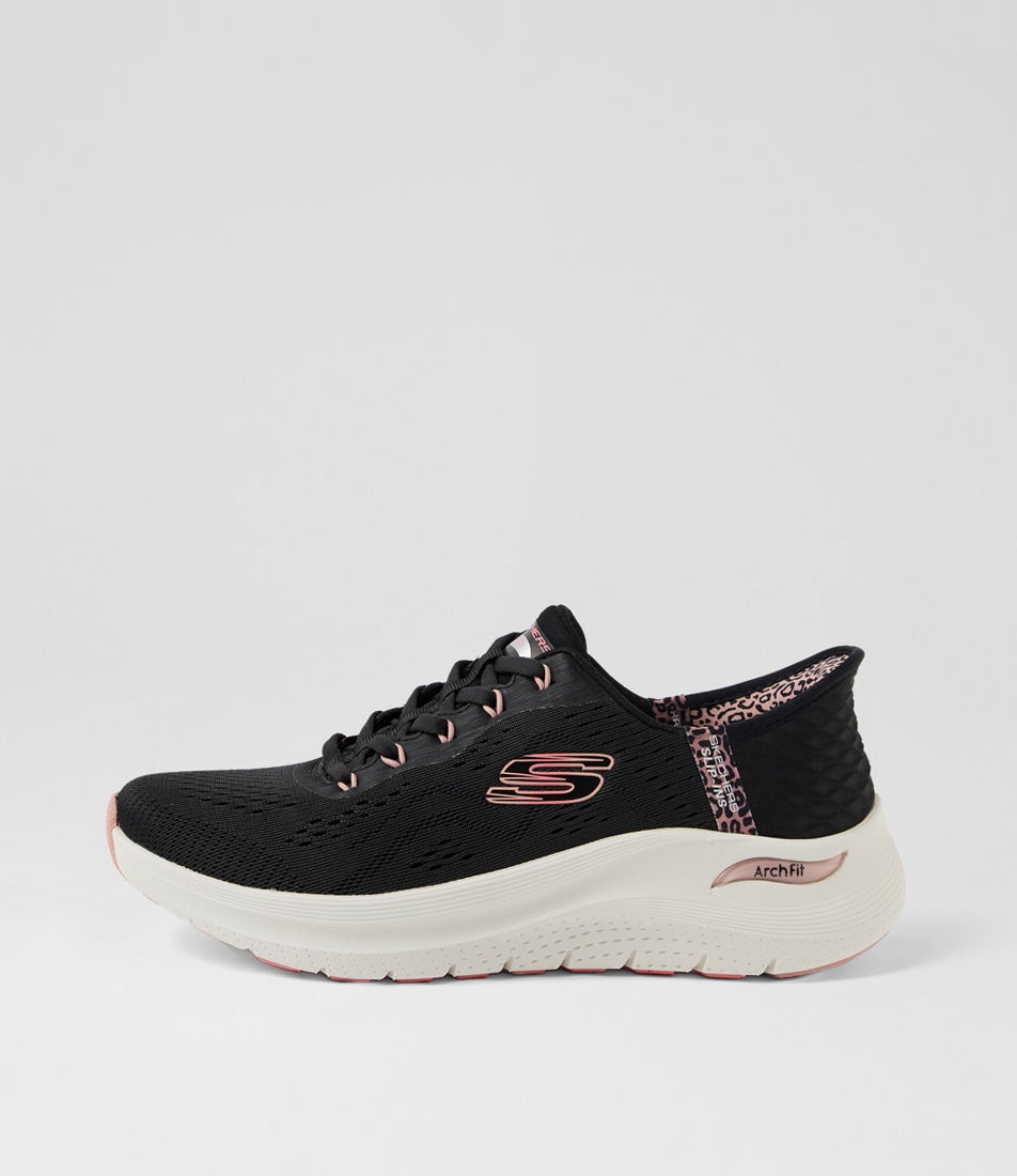 Arch Fit 2 Black Pink Leopard Multi Mesh Sneakers Arch Fit 2 Black Pink Leopard Multi Mesh Sneakers