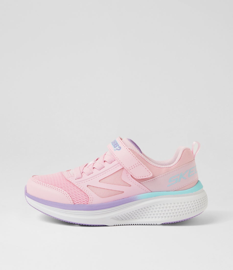 Go Run Elevate 2 Junior Light Pink Mesh Sneakers Go Run Elevate 2 Junior Light Pink Mesh Sneakers
