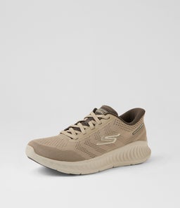 GO WK NOW LACE SK KHAKI KNIT