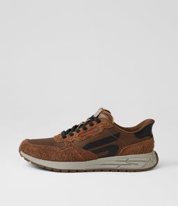 Street Retro Jogger Brown Sneakers Street Retro Jogger Brown Sneakers