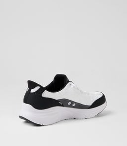 COZY FIT SK WHITE BLACK FABRIC