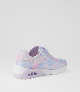 UNO LITE 2.0 GLITTER S JNR SK LAVENDER MULTI SMOOTH