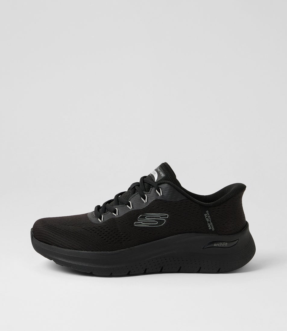 Arch Fit 2 Lestur Black Fabric Sneakers Arch Fit 2 Lestur Black Fabric Sneakers