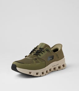 GLDE STEP PRO SI SK OLIVE BLACK MESH SMOOTH