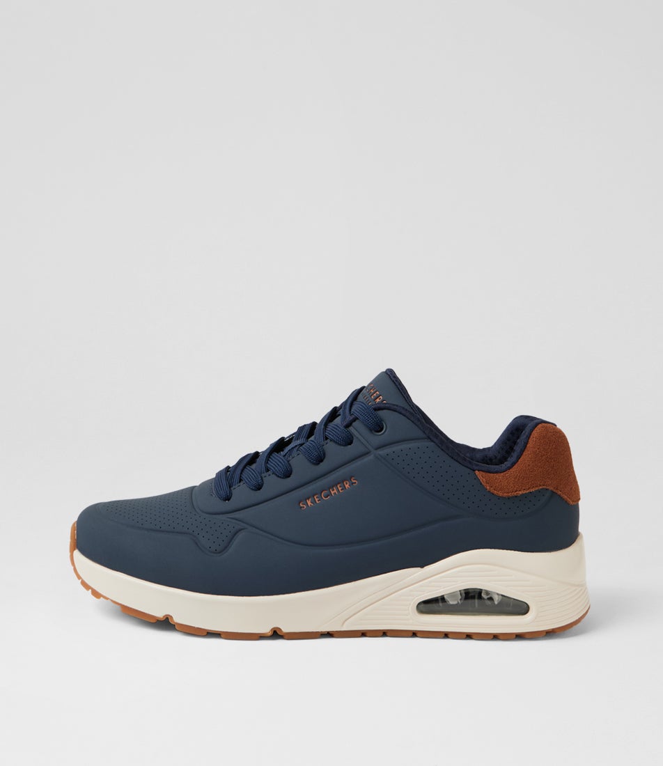 Uno Suited On Air W Navy Sneakers