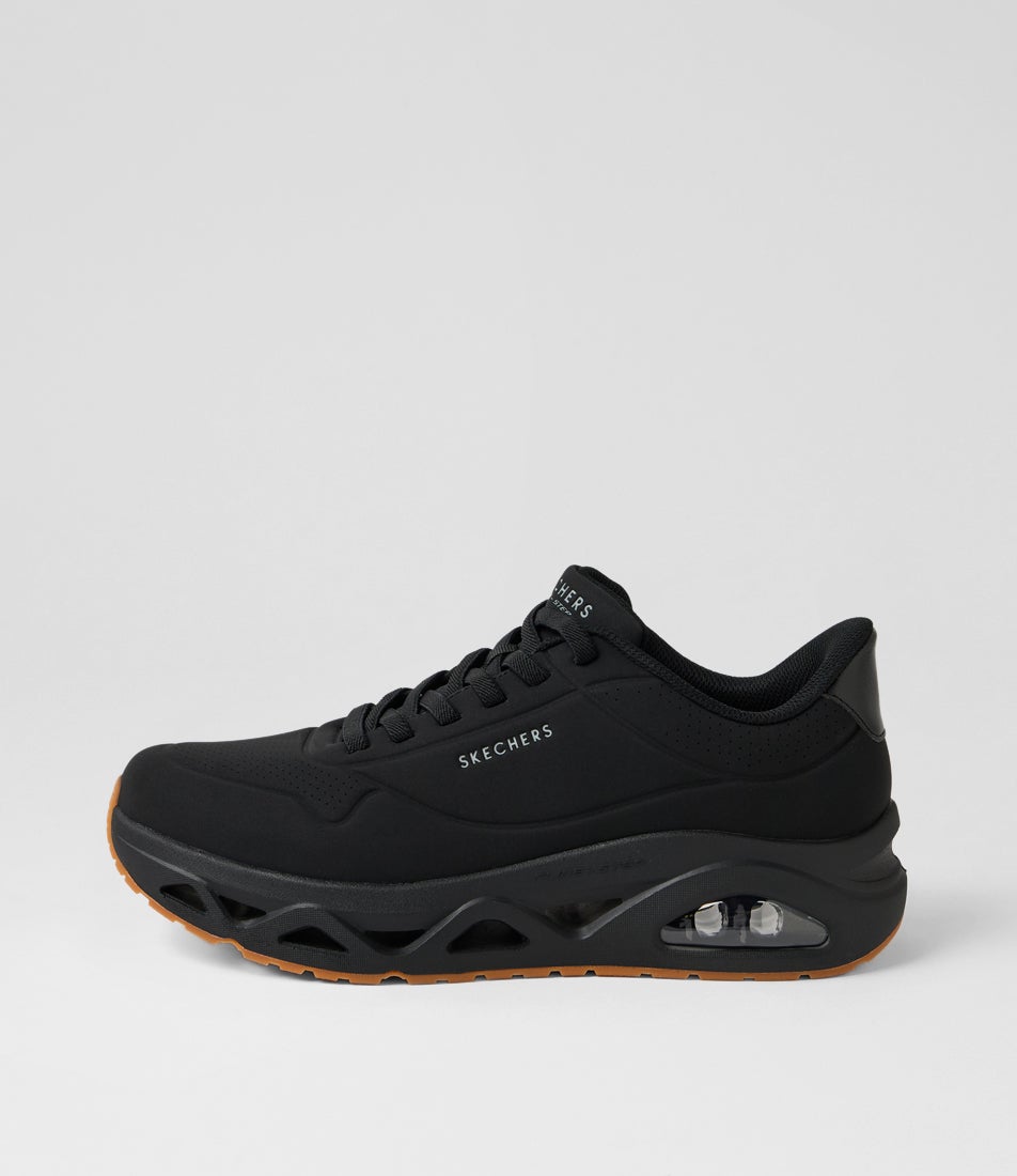 Uno Glide Step Glide On Air Black Sneakers Uno Glide Step Glide On Air Black Sneakers