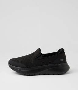 Go Walk Arch Fit N Black Mesh Sneakers Go Walk Arch Fit N Black Mesh Sneakers