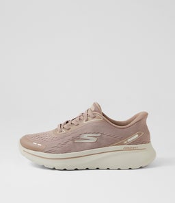 GO WALK ARCH FIT N JOY LACE SK TAUPE MESH