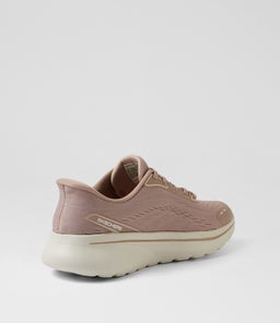 GO WALK ARCH FIT N JOY LACE SK TAUPE MESH
