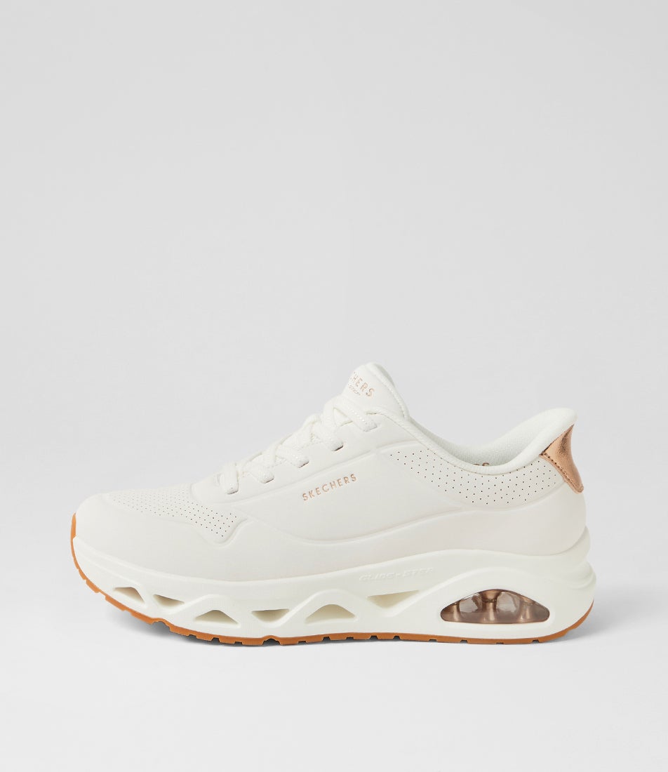 Uno Glide Step Glide On Air Slip Ins White Sneakers Uno Glide Step Glide On Air Slip Ins White Sneakers