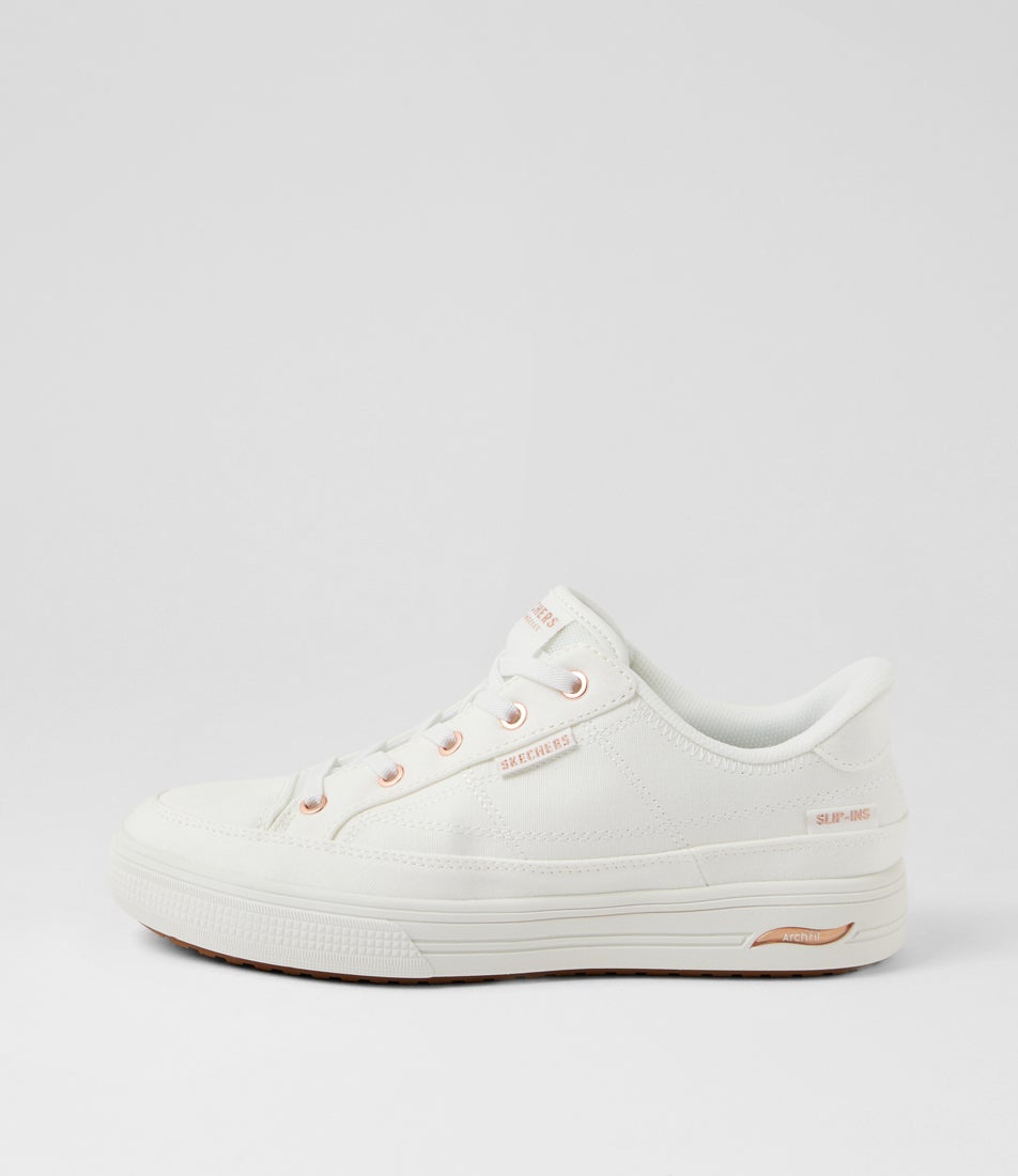 Arch Fit Arcade See Ya There White Sneakers