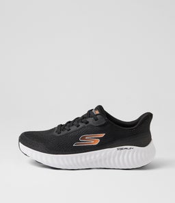 Go Run Now M Black White Knit Sneakers Go Run Now M Black White Knit Sneakers