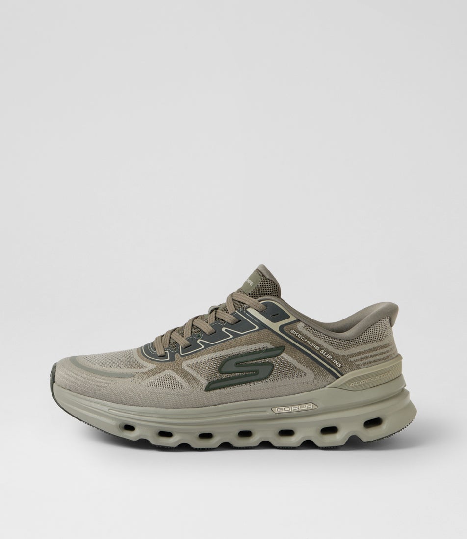 Gorun Glide Step Arch Fit Olive Knit Sneakers Gorun Glide Step Arch Fit Olive Knit Sneakers