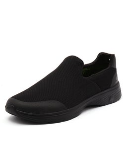 54152 GO WALK 4 AIR MESH BLACK BLACK SMOOTH
