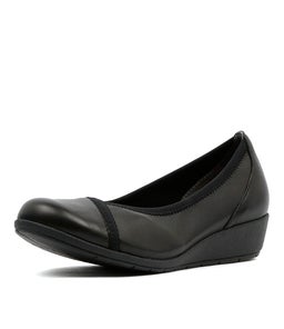 FLEXWEDGE BLACK LEATHER