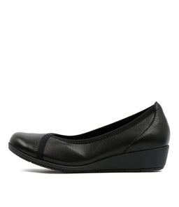 FLEXWEDGE BLACK LEATHER