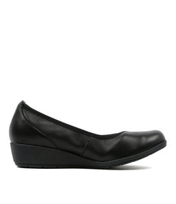 FLEXWEDGE BLACK LEATHER