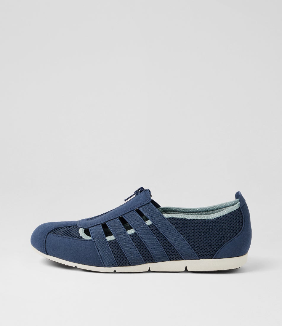Scottie Denim Seagreen Fabric Sneakers Scottie Denim Seagreen Fabric Sneakers