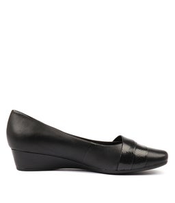 RENZO BLACK LEATHER SNAKE LEATHER