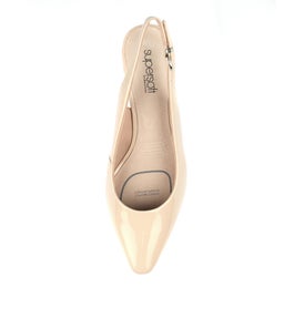 LINDEN SU PALE BLUSH PATENT LEATHER