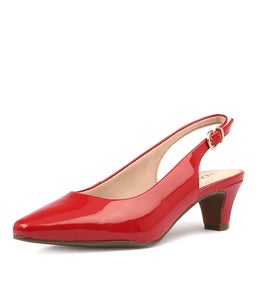 LINDEN SU RED PATENT LEATHER