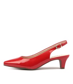 LINDEN SU RED PATENT LEATHER