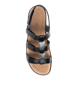 SITARA BLACK LEATHER