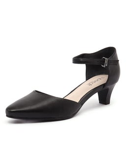 LEYNA BLACK LEATHER