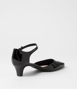 LEYNA BLACK PATENT LEATHER