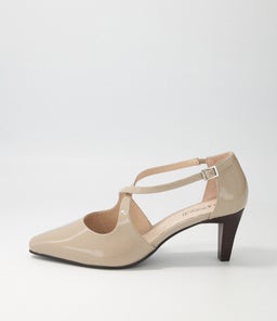 MARNEE TAUPE PATENT LEATHER