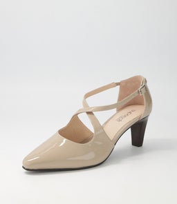 MARNEE TAUPE PATENT LEATHER