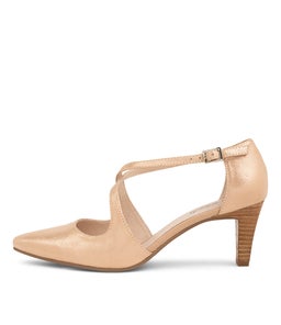 MARNEE BLUSH METALLIC LEATHER