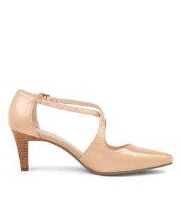 MARNEE BLUSH METALLIC LEATHER