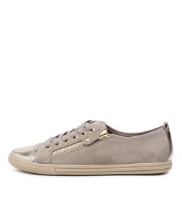 ALFIE SU LIGHT GREY PLAT SUEDE