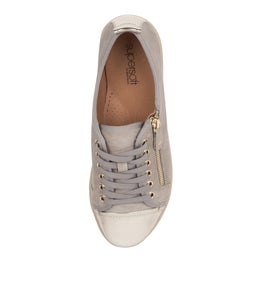 ALFIE SU LIGHT GREY PLAT SUEDE