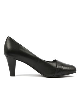 JANINA BLACK LEATHER