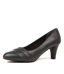 JANINA NAVY LEATHER