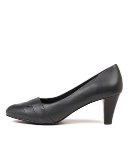 JANINA NAVY LEATHER
