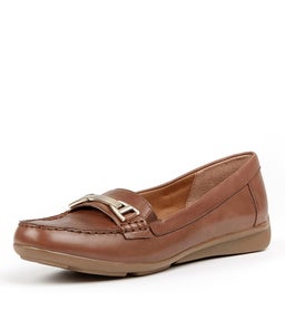 LOCKNEY DARK TAN LEATHER