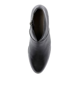 CHRISTINA BLACK LEATHER